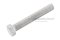 น็อตหัวเหลี่ยมสแตนเลส Stainless Steel Hex Bolt 7/16"x3" เกลียว 20 (UNF) เกลียวตลอด