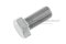 น็อตหัวเหลี่ยมสแตนเลส Stainless Steel Hex Bolt M16x1.5x35 เกลียวตลอด