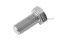 น็อตหัวเหลี่ยมสแตนเลส Stainless Steel Hex Bolt M16x1.5x35 เกลียวตลอด