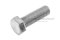 น็อตหัวเหลี่ยมสแตนเลส Stainless Steel Hex Bolt M16x1.5x50 เกลียวตลอด