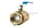 บอลวาล์วทองเหลือง MITO Brass ball valve ขนาด 1.1/2"-11 BSPT  เกลียวใน x เกลียวใน