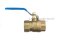 บอลวาล์วทองเหลือง MITO Brass ball valve ขนาด 1"-11 BSPT  เกลียวใน x เกลียวใน