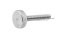 น็อตมือหมุนสแตนเลส หัวทรงกระบอกแบน (Stainless Steel Flat Cylinder Knob Bolt) ขนาด M5x30