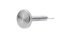 น็อตมือหมุนสแตนเลส หัวทรงกระบอกแบน (Stainless Steel Flat Cylinder Knob Bolt) ขนาด M8x40