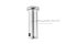 สลักหัวแบนกลม-ปิ๊นหัวแบนสแตนเลส (Stainless Steel Clevis Pin) ขนาด 12x35