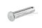 สลักหัวแบนกลม-ปิ๊นหัวแบนสแตนเลส (Stainless Steel Clevis Pin) ขนาด 14x60