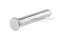 สลักหัวแบนกลม-ปิ๊นหัวแบนสแตนเลส (Stainless Steel Clevis Pin) ขนาด 14x80