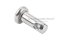 สลักหัวแบนกลม-ปิ๊นหัวแบนสแตนเลส (Stainless Steel Clevis Pin) ขนาด 4x10