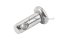 สลักหัวแบนกลม-ปิ๊นหัวแบนสแตนเลส (Stainless Steel Clevis Pin) ขนาด 4x10