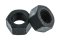 หัวน็อตดำ Hex Nut M22x2.5 (หัวน็อตเบอร์ 33) เกรด 10.9 เกลียวซ้าย