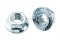 หัวน็อตติดจาน-หัวน็อตติดแหวน (Flange Hex Nut Steel) 3/4" เกลียว 16 (UNF)