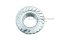 หัวน็อตติดจาน-หัวน็อตติดแหวน (Flange Hex Nut Steel) 3/4" เกลียว 16 (UNF)