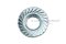 หัวน็อตติดจาน-หัวน็อตติดแหวน (Flange Hex Nut Steel) 5/16" เกลียว 24 (UNF)
