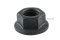 หัวน็อตติดจาน-หัวน็อตติดแหวนเหล็กดำ (Flange Hex Nut Carbon Steel) M18x2.5 เกรด 10