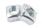 หัวน็อตทรงสี่เหลี่ยมเหล็กชุบซิงค์ (Zinc Plated Square Nut DIN557) ขนาด M12 วงนอก 19 mm สูง 9.6 mm