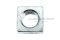 หัวน็อตทรงสี่เหลี่ยมเหล็กชุบซิงค์ (Zinc Plated Square Nut DIN557) ขนาด M20 วงนอก 29.7 mm สูง 15 mm