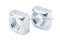 หัวน็อตทรงสี่เหลี่ยมเหล็กชุบซิงค์ (Zinc Plated Square Nut DIN557) ขนาด M6 วงนอก 10 mm สูง 5 mm