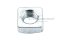 หัวน็อตทรงสี่เหลี่ยมเหล็กชุบซิงค์ (Zinc Plated Square Nut DIN557) ขนาด M8 วงนอก 13 mm สูง 6.2 mm