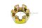 หัวน็อตผ่า-หัวน็อตทรงปราสาท-ทรงมงกุฎ M20x1.5 (ประแจขันเบอร์ 29 สูง 17 mm)