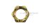 หัวน็อตผ่า-หัวน็อตทรงปราสาท-ทรงมงกุฎ M20x1.5 (ประแจขันเบอร์ 29 สูง 17 mm)