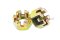 หัวน็อตผ่า-หัวน็อตทรงปราสาท-ทรงมงกุฎ M20x1.5 (ประแจขันเบอร์ 29 สูง 20 mm)