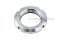 หัวน็อตล็อค KM 6 (M30x1.5) ตัวเหล็ก ไส้กันคลายสแตนเลส Stainless Steel Insert, Steel Locking Nut