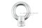 อายนัทสแตนเลส 304 ขนาด M24 ทรงฐานสูง 44.3 mm Eye Nut (แกนโต 19 x วงใน 50 x วงนอก 88 mm)