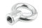 อายนัทสแตนเลส 304 ขนาด M24 ทรงฐานสูง 44.3 mm Eye Nut (แกนโต 19 x วงใน 50 x วงนอก 88 mm)