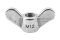 อายนัทสแตนเลสทรงปีกผีเสื้อ Wing Nut Stainless Steel ขนาด M12x1.0