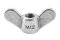 อายนัทสแตนเลสทรงปีกผีเสื้อ Wing Nut Stainless Steel ขนาด M12x1.5