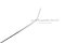 อุปกรณ์ถอดแพคกิ้งซีล ด้ามงัดแหลม (Alloy Steel Handle) แกนโต 2.9 mm ยาว 275 mm เบอร์ 1