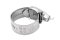 เข็มขัดรัดท่อ ABA S40 สแตนเลส Stainless Steel 304 ขนาด 15-24 mm