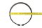 แหวนล็อคนอก แหวนล็อคเพลา 220 mm (เบอร์ 220) (วัดขนาดวงในของแหวนได้ 202 mm ความหนา 5.0 mm)