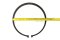 แหวนล็อคนอก แหวนล็อคเพลา 260 mm (เบอร์ 260) (วัดขนาดวงในของแหวนได้ 244 mm ความหนา 5.0 mm)