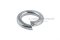แหวนสปริงสแตนเลส M6 ขอบเล็กสำหรับน็อตหัวจม-หัวเล็ก (ขนาด 6-10-1.7)