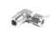 ข้อต่อตาไก่สแตนเลสเกรด 316L แบบงอ 90° (เกลียวนอก x เสียบสาย) 3/8"-18 NPT x8 mm