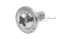 น็อตหัวกลมแฉกแบบติดแหวน สแตนเลส (Phillip Round Head Screw with Flange) ขนาด M4x8 เกลียวตลอด