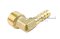 ข้อต่องอ 90°ทองเหลือง (เกลียวนอก x หางไหล) 1/2"x10 mm