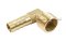 ข้อต่องอ 90°ทองเหลือง (เกลียวนอก x หางไหล) 1/2"x12mm