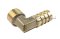ข้อต่องอ 90°ทองเหลือง (เกลียวนอก x หางไหล) 1/2"x16 mm