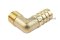 ข้อต่องอ 90°ทองเหลือง (เกลียวนอก x หางไหล) 1/2"x20 mm