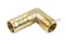 ข้อต่องอ 90°ทองเหลือง (เกลียวนอก x หางไหล) 1/2"x20 mm