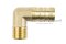 ข้อต่องอ 90°ทองเหลือง (เกลียวนอก x หางไหล) 1/2"x20 mm