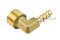 ข้อต่องอ 90°ทองเหลือง (เกลียวนอก x หางไหล) 1/2"x8 mm