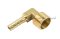 ข้อต่องอ 90°ทองเหลือง (เกลียวนอก x หางไหล) 1/2"x8 mm
