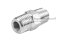 ข้อต่อตรงนิปเปิ้ลสแตนเลสเกรด 316 (เกลียวนอก x เกลียวนอก) ขนาด 1/4" x 1/4" NPT รุ่นหนาพิเศษ