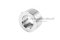 ข้อต่อตรงสแตนเลสเกรด 316L (เกลียวใน x เกลียวใน) 1/2" x 1/2" รุ่นสั้น 18 mm หนา 34 mm