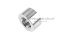 ข้อต่อตรงสแตนเลสเกรด 316L (เกลียวใน x เกลียวใน) 1/2" x 1/2" รุ่นสั้น 18 mm หนา 34 mm