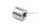 ข้อต่อตรงสแตนเลสเกรด 316L (เกลียวใน x เกลียวใน) 1/8" x 1/8" รุ่นสั้น 15 mm หนา 18 mm
