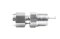 ข้อต่อตาไก่สแตนเลสเกรด 316L (เกลียวนอก x เสียบสาย) 3/8"-18 NPT x 8 mm